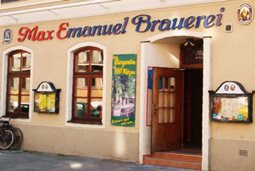 Max-Emanuel-Brauerei in München - Front